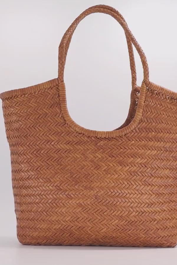 Rue Madam Tote Bag Ns Diagonal Tan