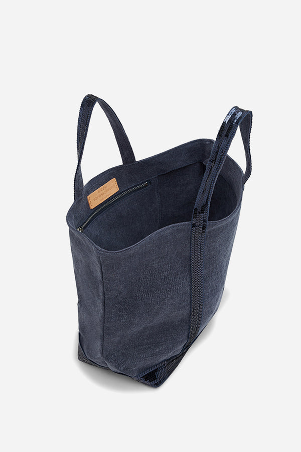Rue Madam Tote Bag Ve31-v40413 Denim