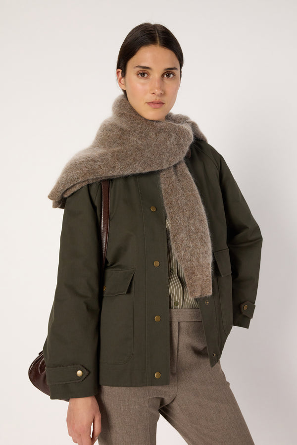 Rue Madam Trench Coat Dce10c023 Khaki-Green
