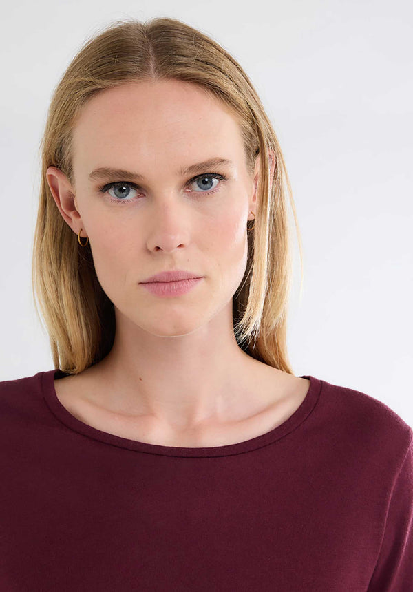 Rue Madam Tshirt 001-fts008 Plum