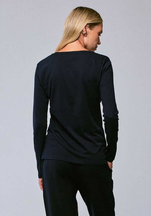 Rue Madam Tshirt 007-fts037 Bleu-Saphir-Chine