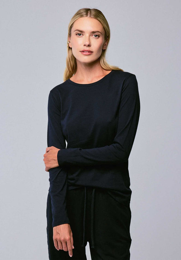 rue madam Tshirt 007-fts037 Bleu-Saphir-Chine