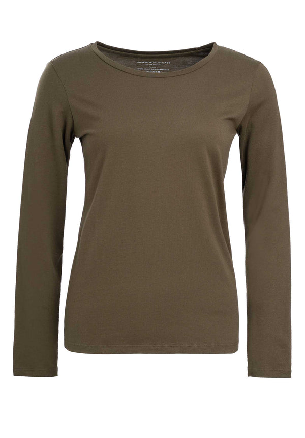 rue madam Tshirt 007-fts037 Kaki-Army