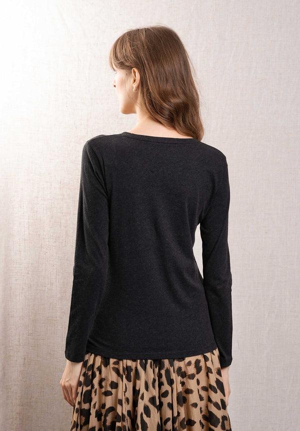 Rue Madam Tshirt 007-fts037 Noir-Chine