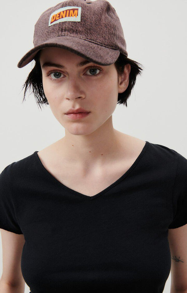 Rue Madam Tshirt Ak02d Noir-Vintage