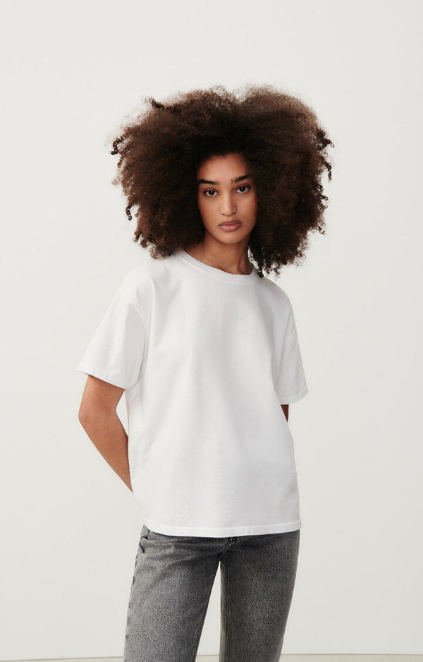 rue madam Tshirt Fiz02a Blanc