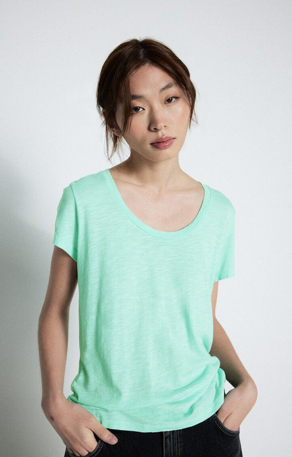 rue madam Tshirt Jac48v Concombre-Vintage