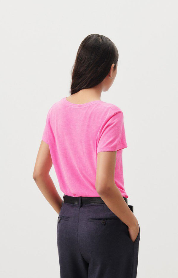 Rue Madam Tshirt Jac48v Rose-Fluo