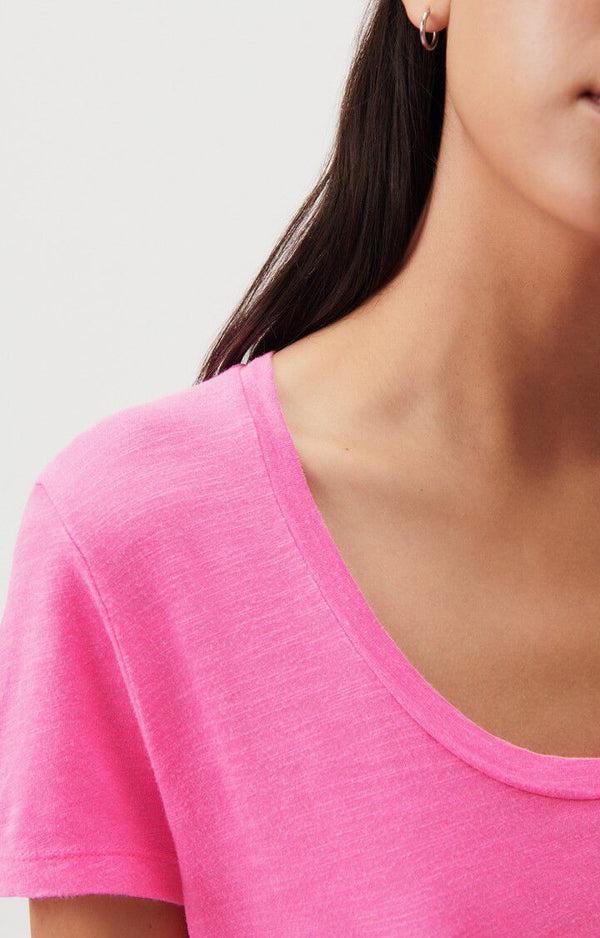 Rue Madam Tshirt Jac48v Rose-Fluo