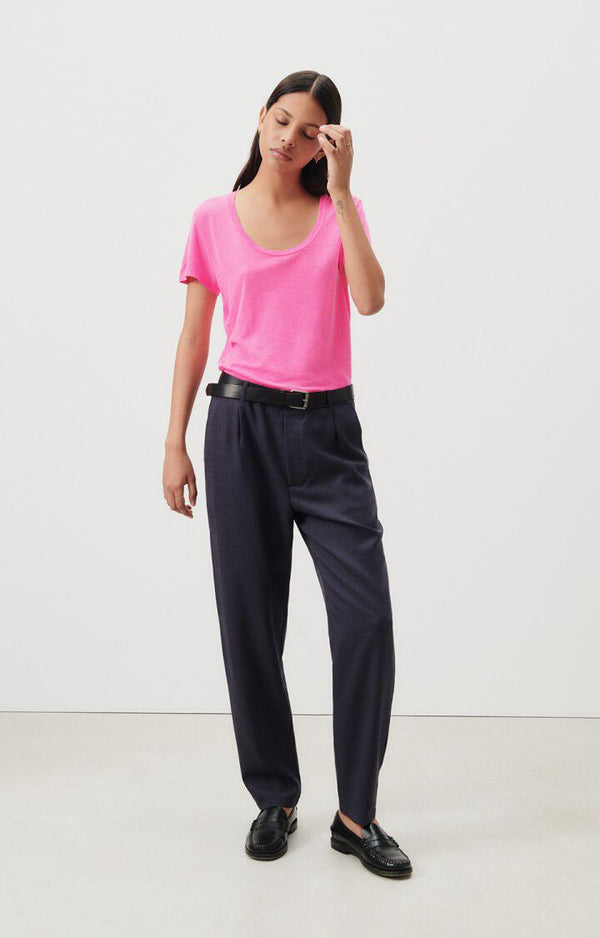 Rue Madam Tshirt Jac48v Rose-Fluo