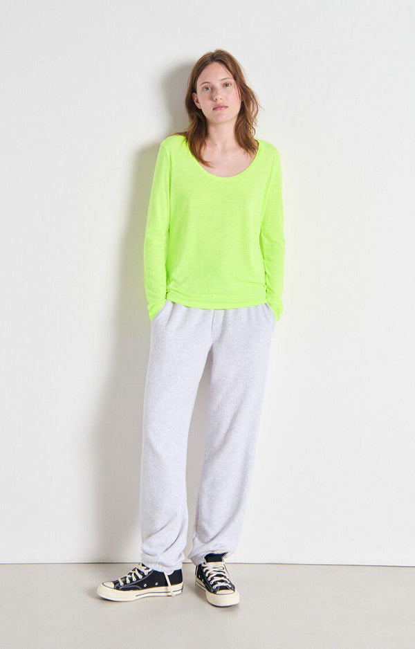 rue madam Tshirt Jac49v Jaune-Fluo