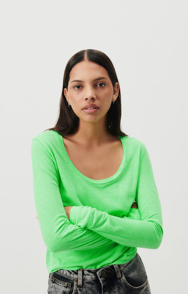 Rue Madam Tshirt Jac49v Vert-Fluo