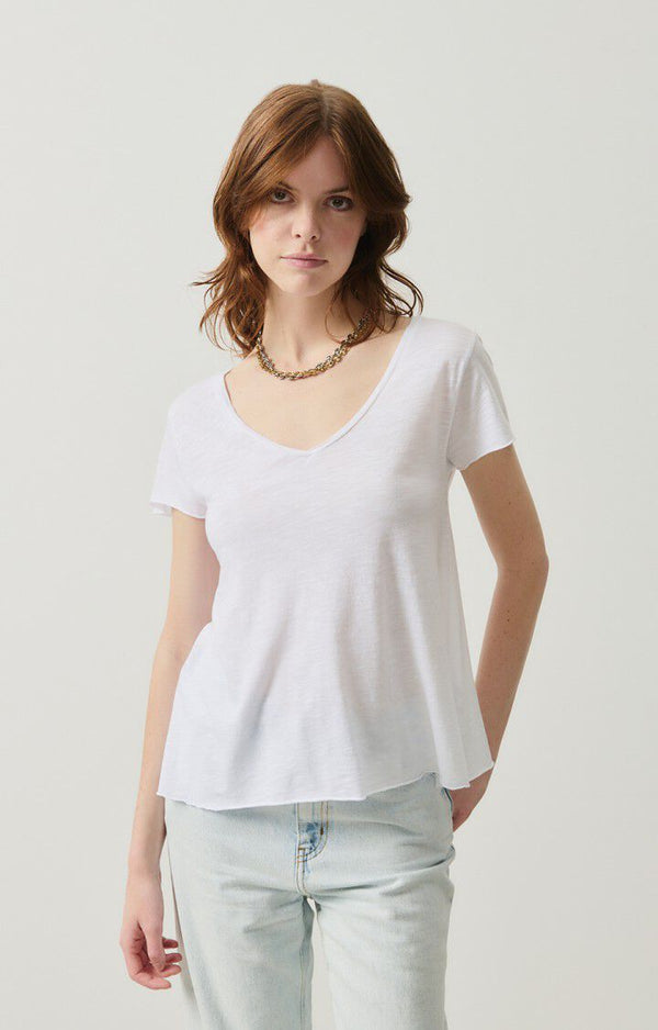 rue madam Tshirt Jac51 Blanc