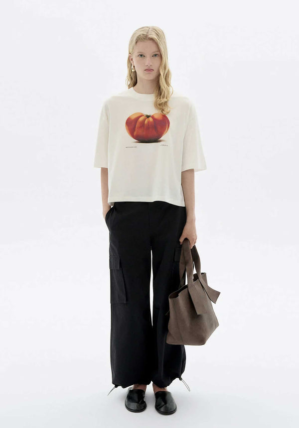 Rue Madam Tshirt Lena Tomaquet White