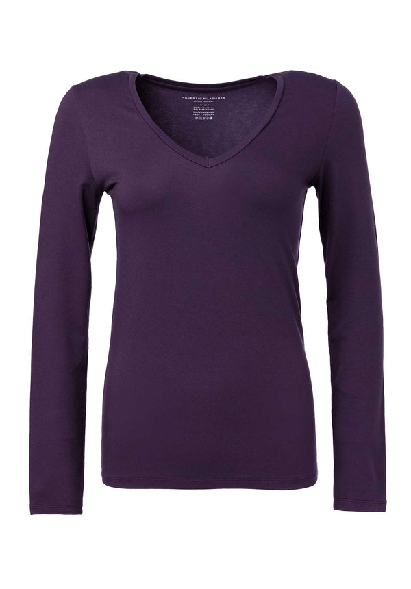 rue madam Tshirt M001-fts010 Purple