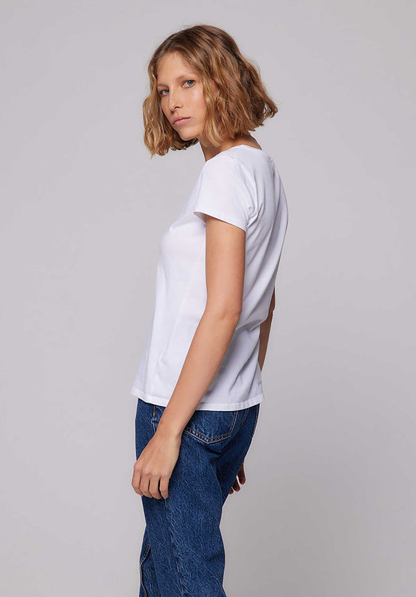 Rue Madam Tshirt M007-fts149 White