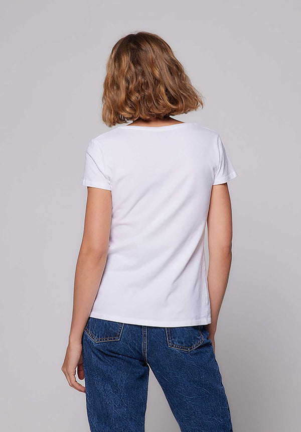 Rue Madam Tshirt M007-fts149 White