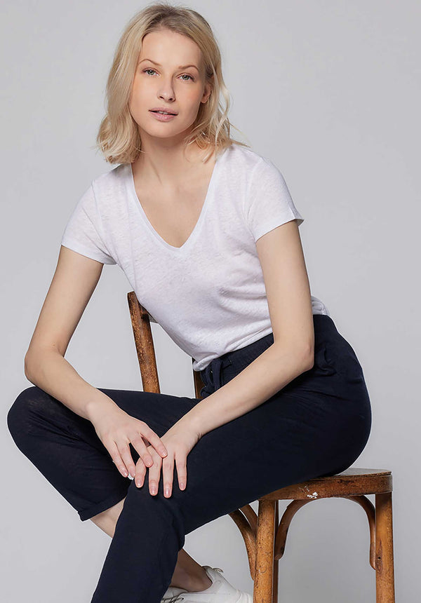 Rue Madam Tshirt M011-fts265 White