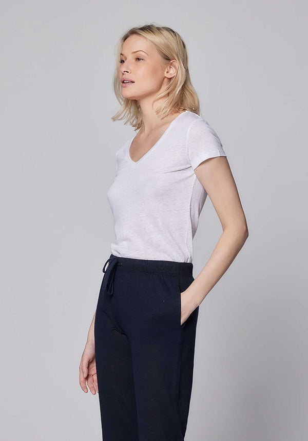 Rue Madam Tshirt M011-fts265 White