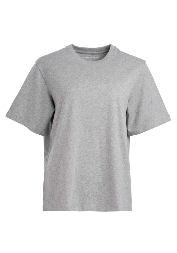 rue madam Tshirt M406-fts787 Light-Heather-Grey