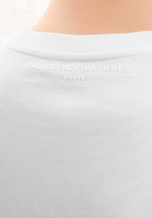 Rue Madam Tshirt M406-fts787 White