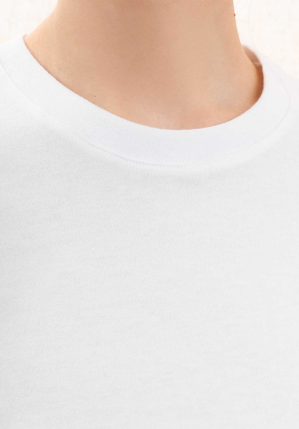 Rue Madam Tshirt M406-fts787 White