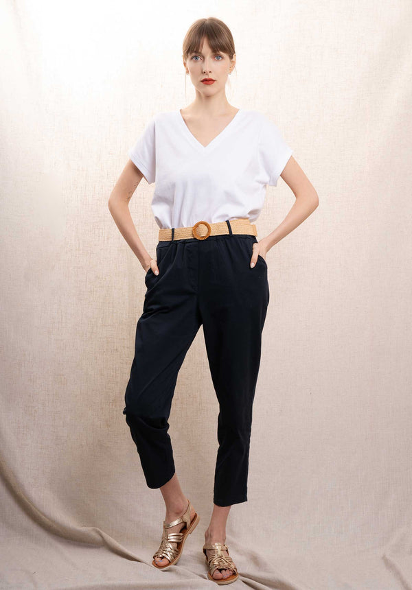 Rue Madam Tshirt M406-fts821 White