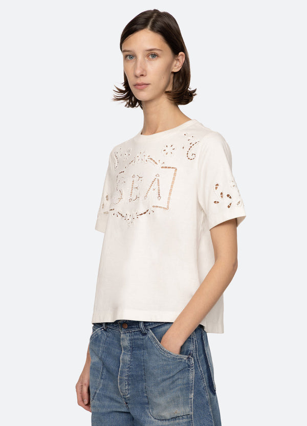 Rue Madam Tshirt Pf25-072 White