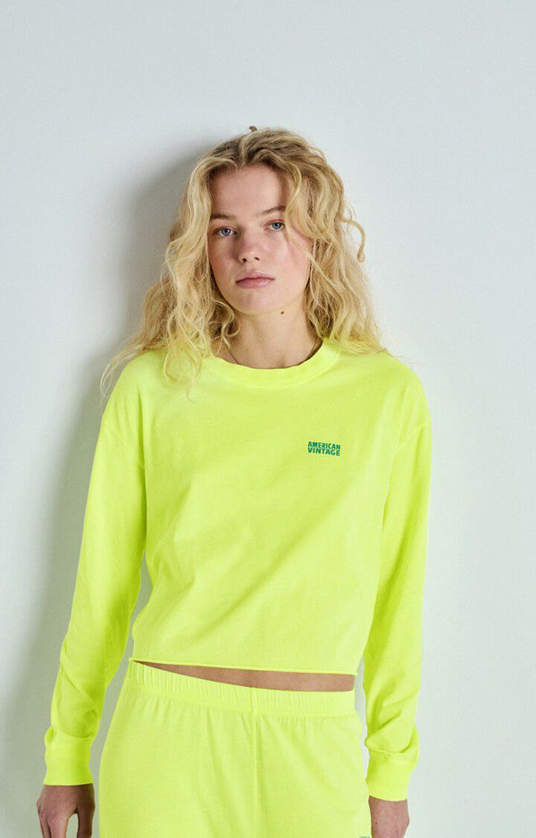 rue madam Tshirt Pym02b Jaune-Fluo