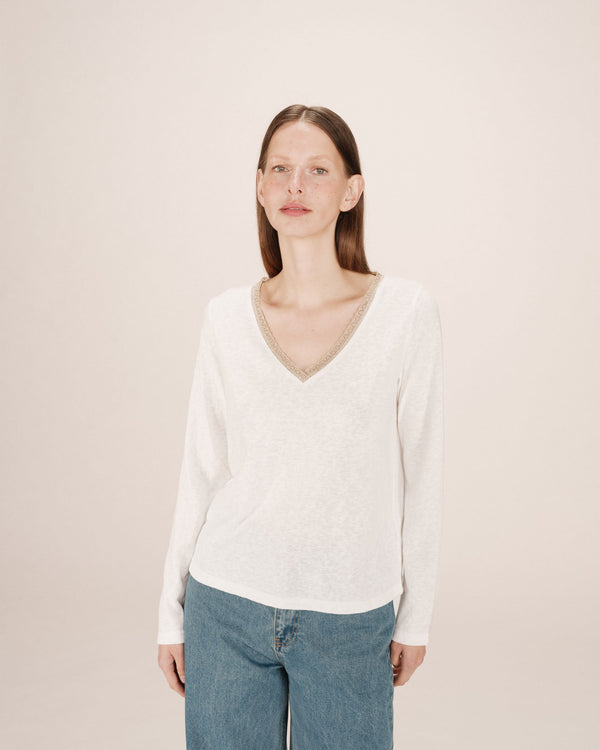 Rue Madam Tshirt Selton Ivoire