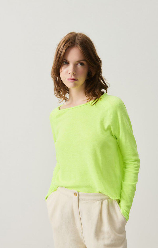 rue madam Tshirt Son31g Jaune-Fluo