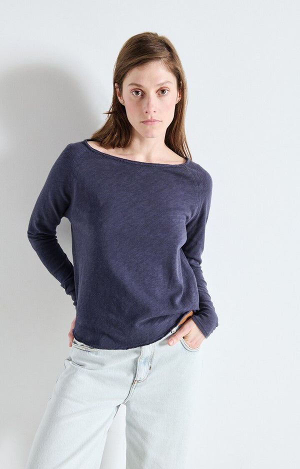 Rue Madam Tshirt Son31g Navy-Blue-Vintage