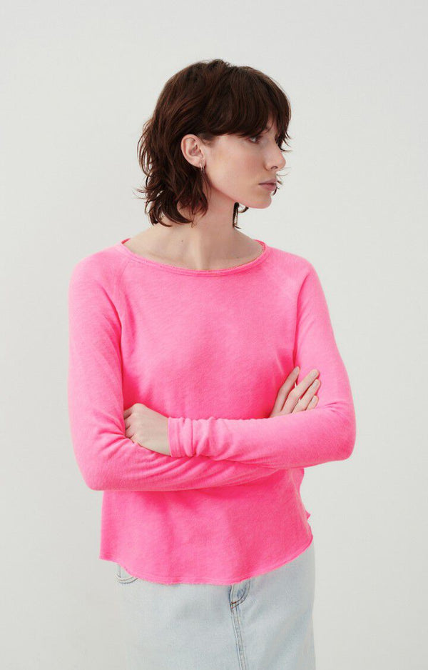 rue madam Tshirt Son31g Pink-Acid-Fluo