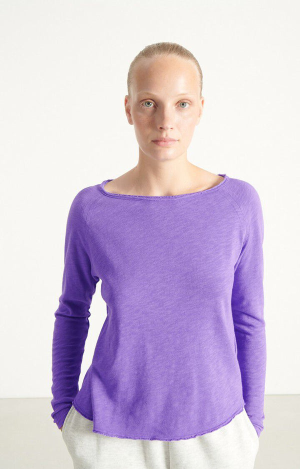 rue madam Tshirt Son31g Purple-Vintage