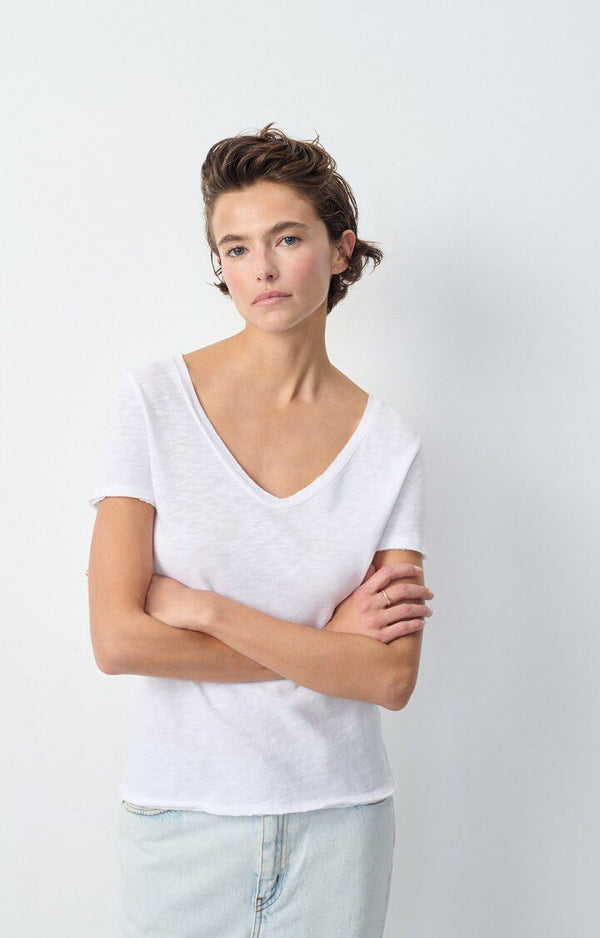rue madam Tshirt Son33 Blanc