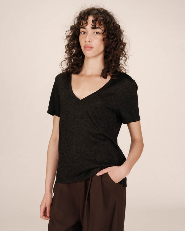 Rue Madam Tshirt Stardust Noir