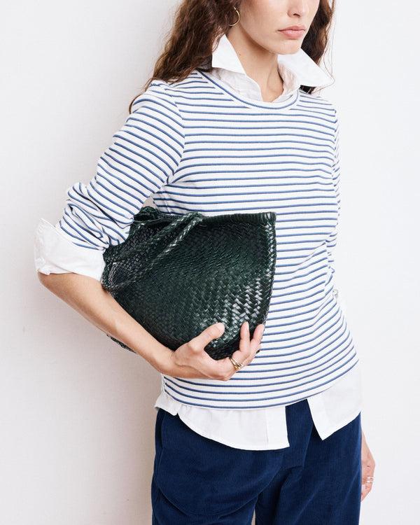 Rue Madam Tshirt Take Betr504 02-Ecru-Navy