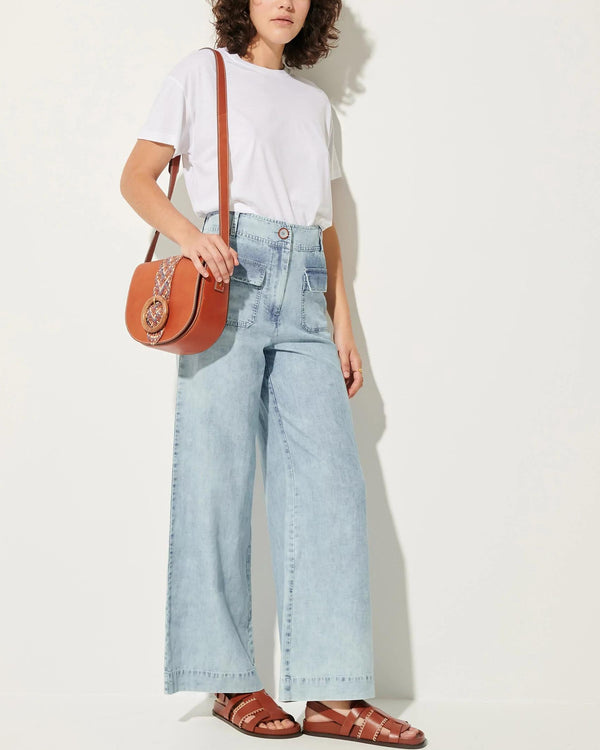 rue madam Tshirt Too Optical-White