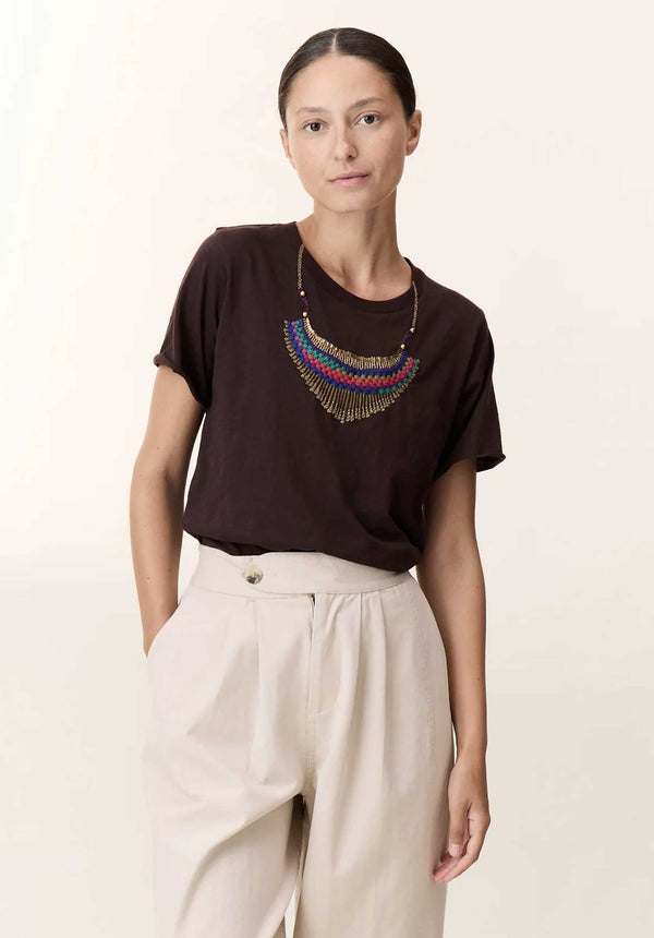 rue madam Tshirt Toro Jc03 Collie Brown