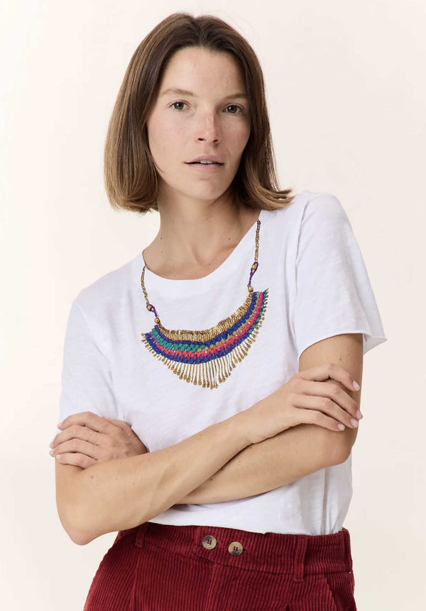 Rue Madam Tshirt Toro Jc03 Collie White