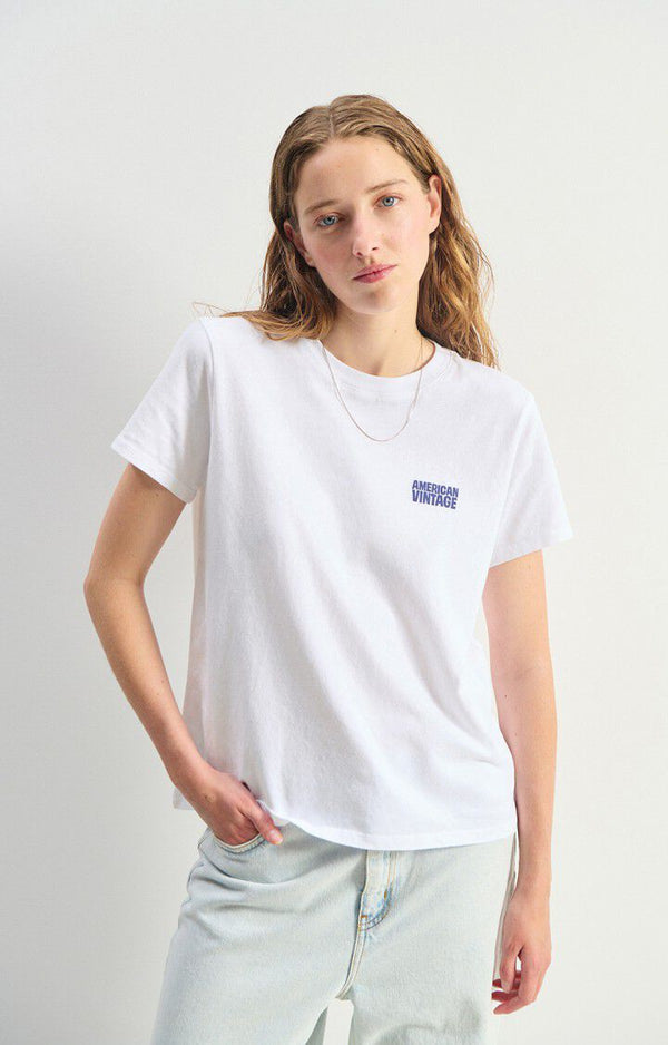 rue madam Tshirt Yko02c Blanc