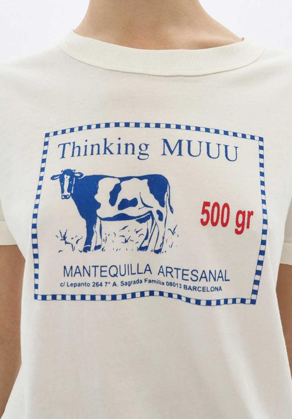 Rue Madam Tshirt Zowi R Mantega White