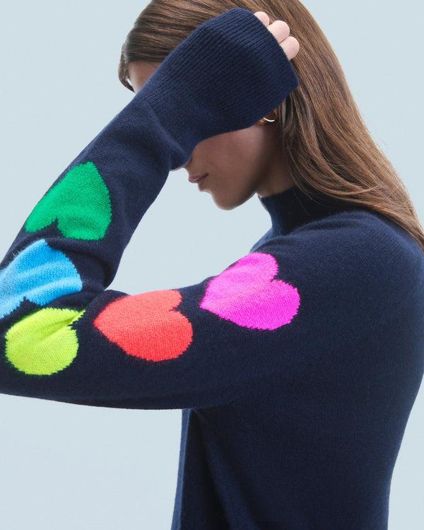 Rue Madam Turtleneck Knitted 2401wpm01306 Navy