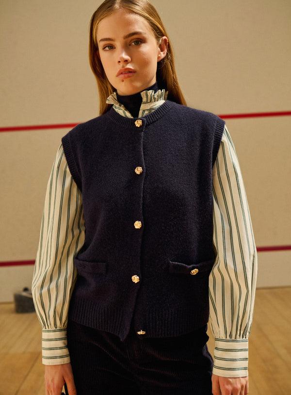 Rue Madam Vest 225maeva Navy