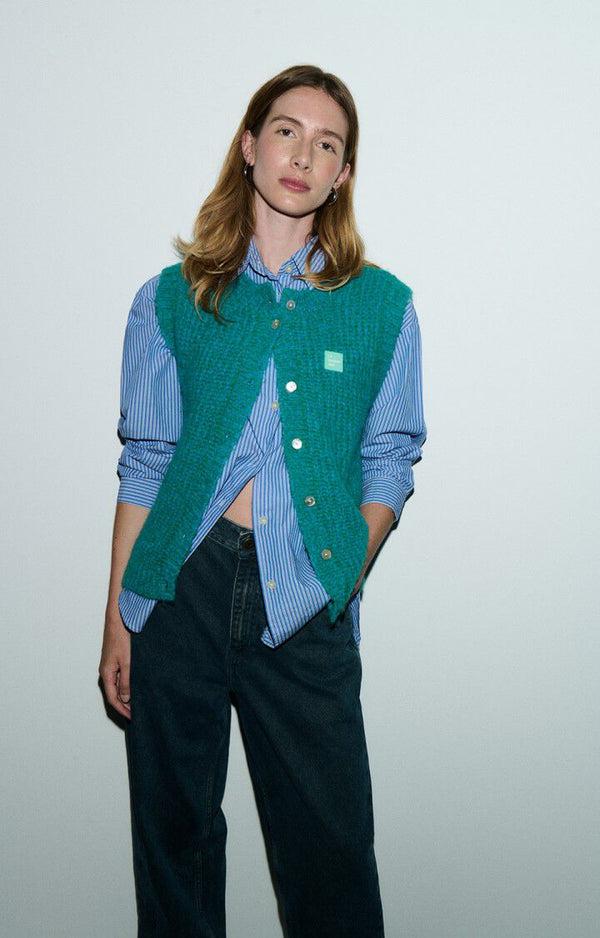 rue madam Vest East19mm Celeste-Mouline