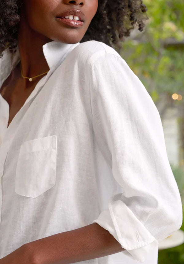 Rue Madam Shirt Eileen Classic W Classic-White-Chambr