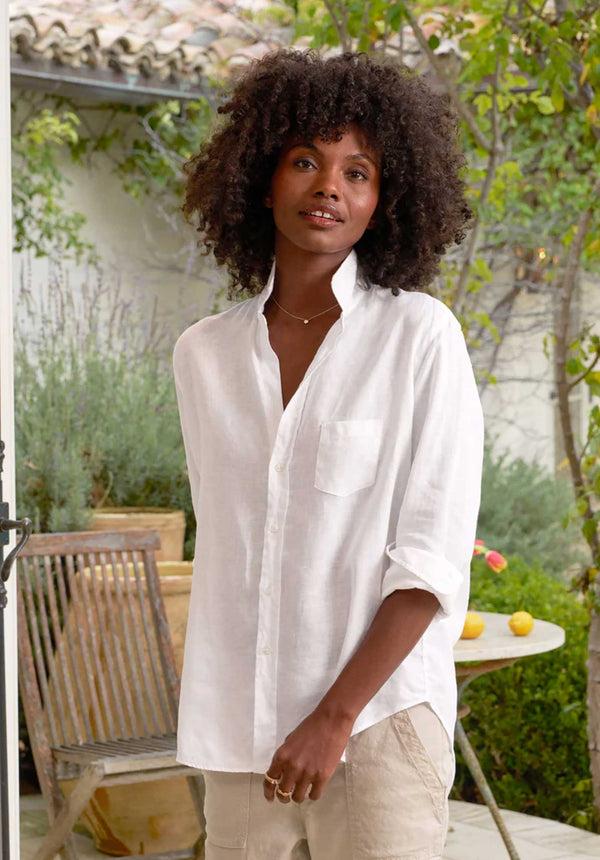 Rue Madam Shirt Eileen Classic W Classic-White-Chambr