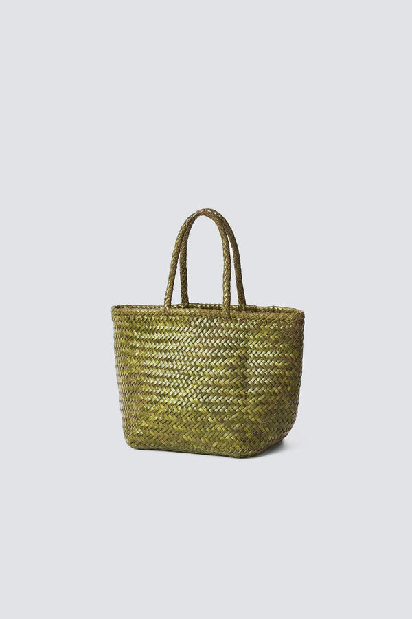 Rue Madam Shoulder Bag Grace Basket Sma Bamboo-Green