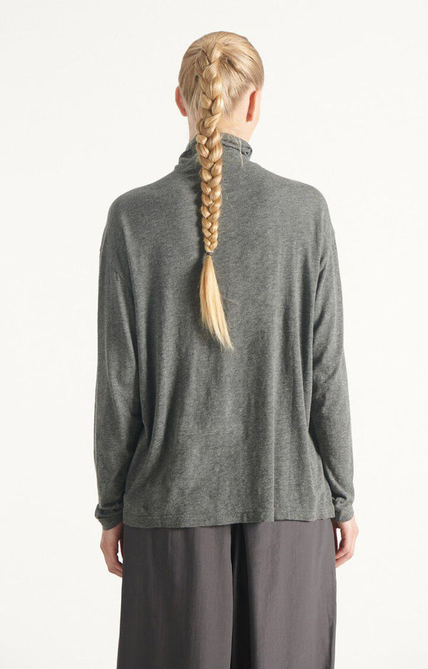 Rue Madam Turtleneck Jersey Jac02b Anthracite-Chine