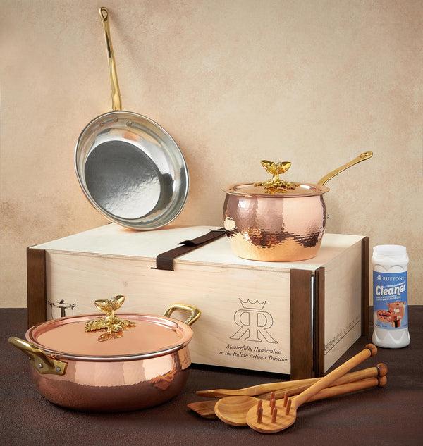 Ruffoni 5 Piece Set With Tools